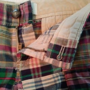 Old Navy Plaid Cotton SHORTS